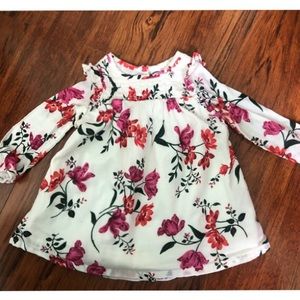 Old Navy L/S floral pattern dress 18-24 months